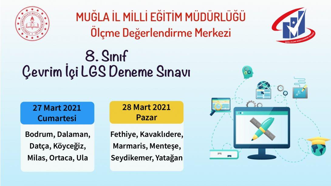 8. Sınıf Çevrim İçi LGS Denemesi