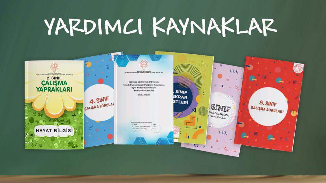 8 BİN SORUDAN OLUŞAN MAYIS AYI YARDIMCI KAYNAK PAKETİ YAYIMLANDI